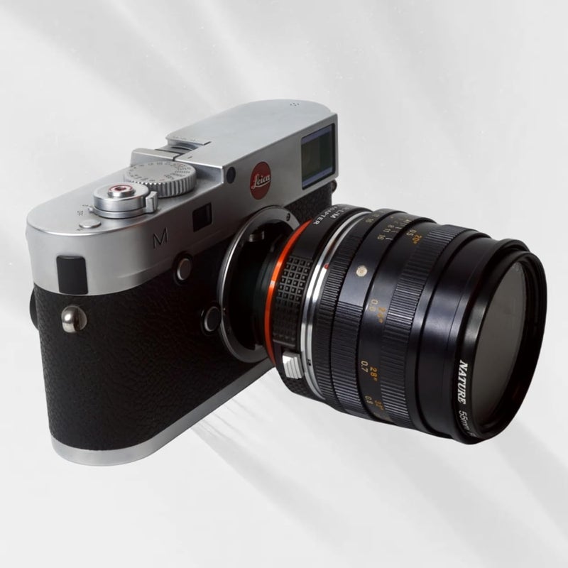 PHOLSY Lens Mount Adapter with 6-Bit Coding Compatible with Leica R Lens to Leica M Mount Camera Body Compatible with Leica R to Leica M - Image 4